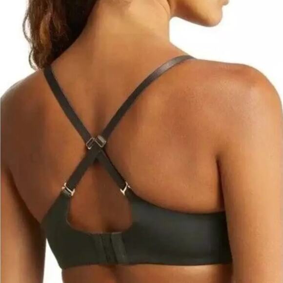 NWOT Natori 741258 Avail Convertible Underwire Contour Bra in Dark Grey – 32DD - Picture 3 of 8